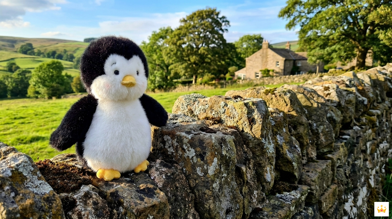 20/25 CM Penguin Plush Real Images