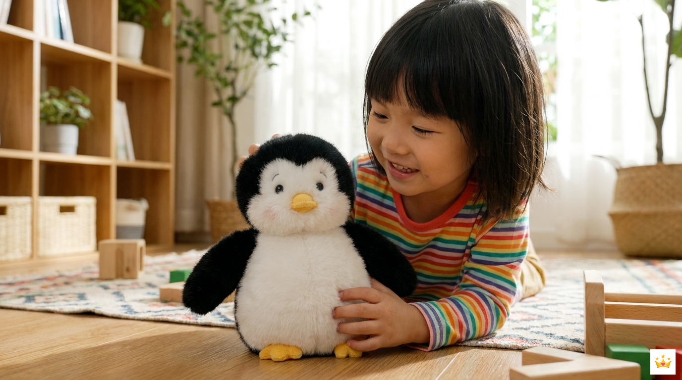 20/25 CM Penguin Plush Real Images