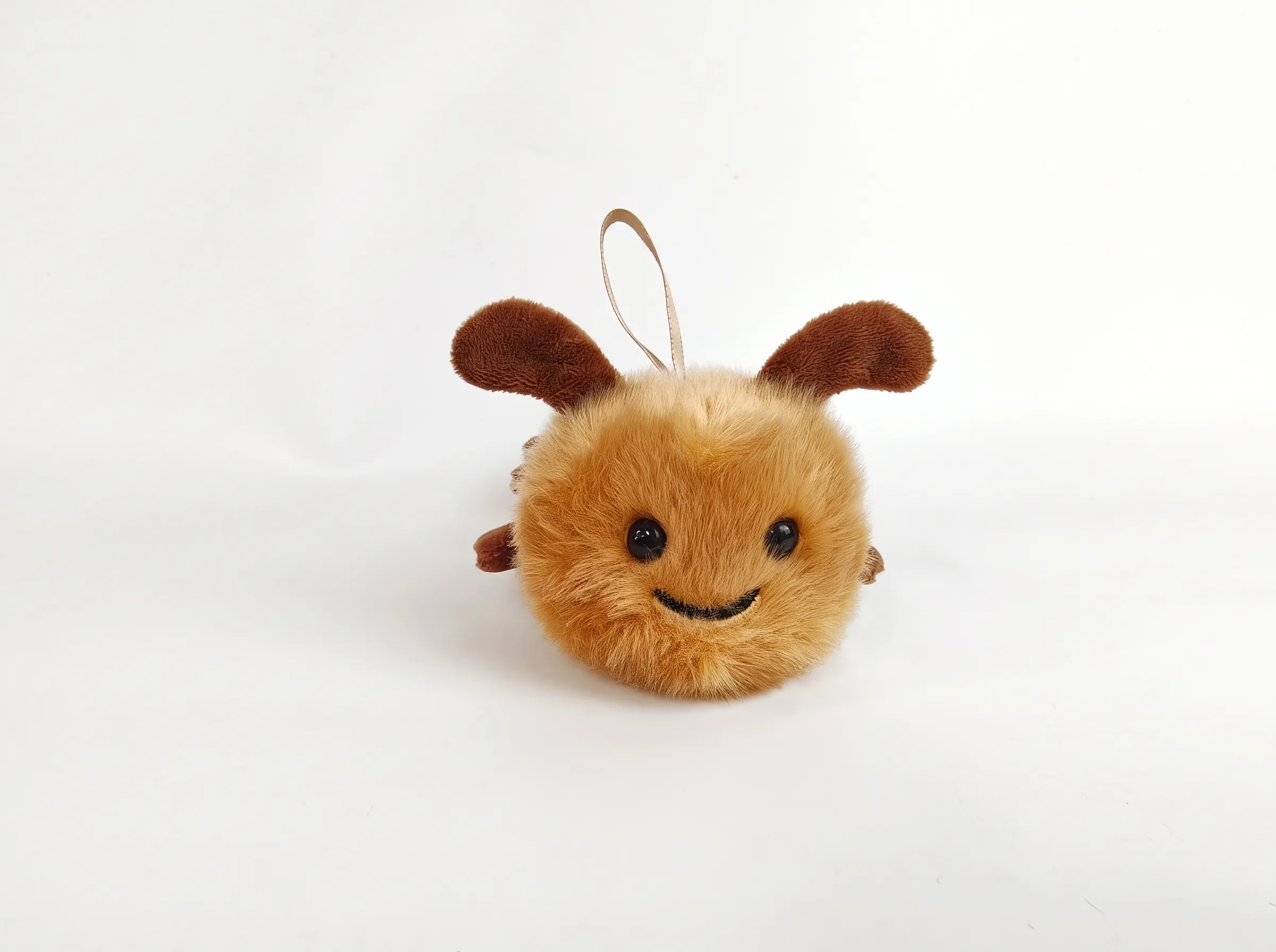 15cm Caterpillar Plush Keychain
