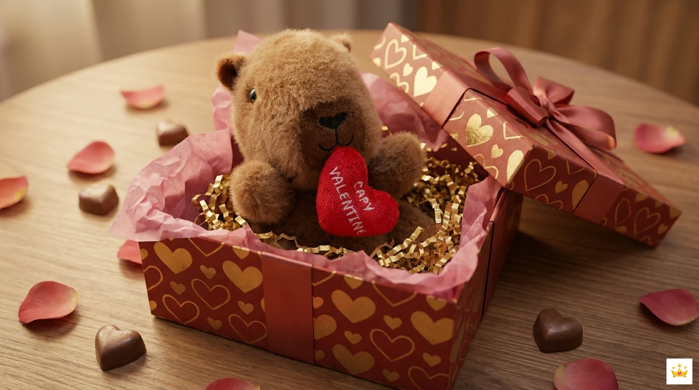 13cm Brown Capybara Plush Real Images