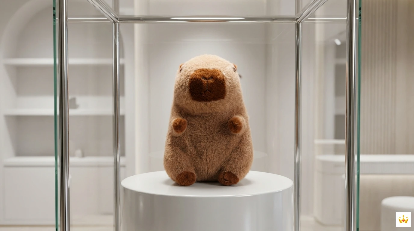 18cm Capybara Plush Real Images