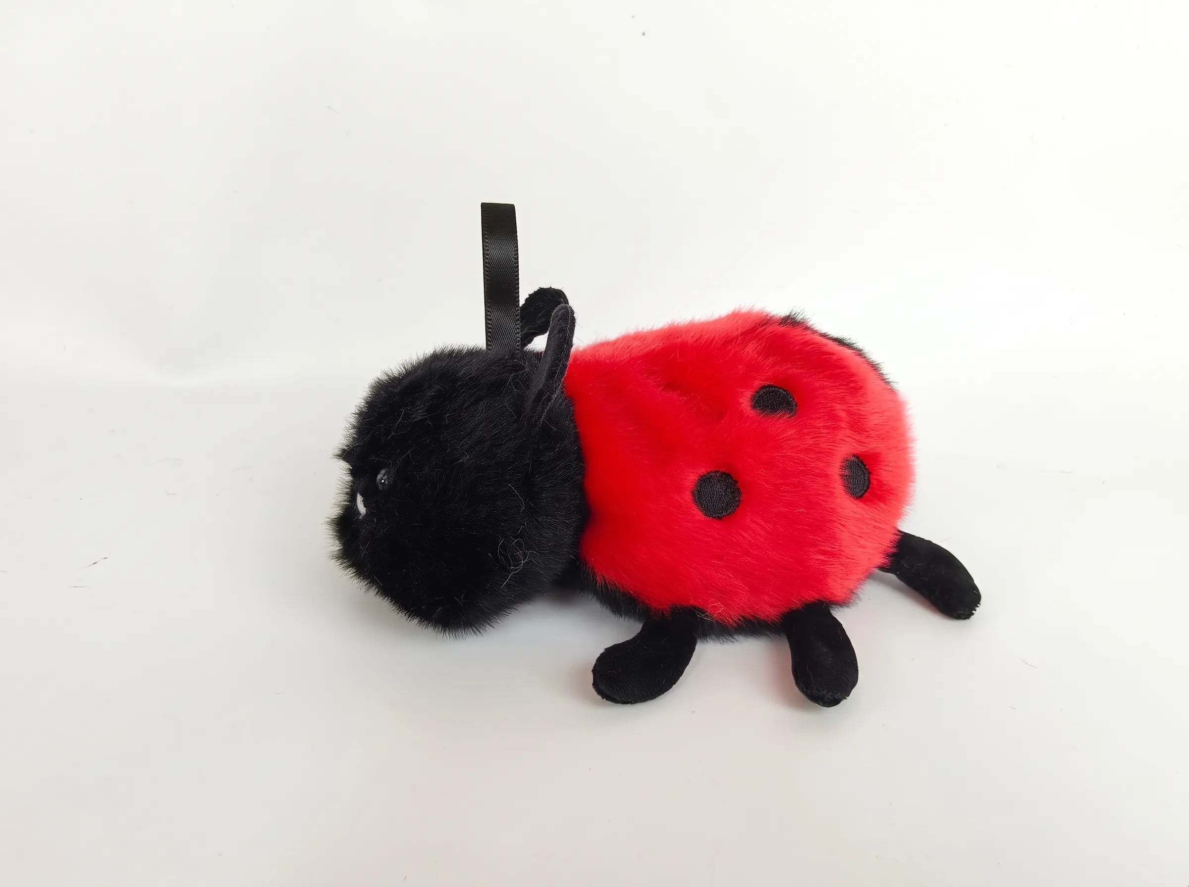 15cm Ladybug Plush Keychain