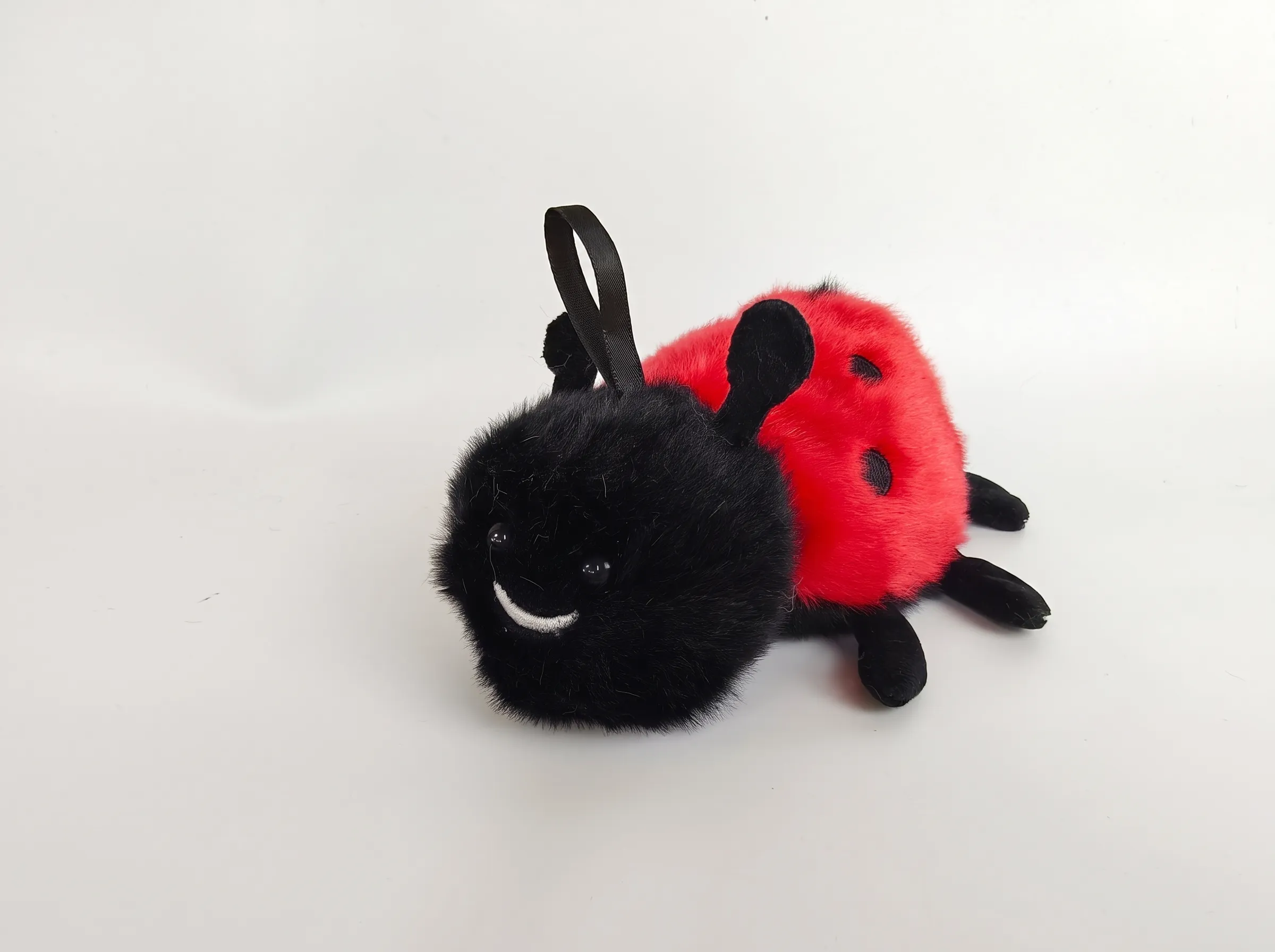 15cm Ladybug Plush Keychain