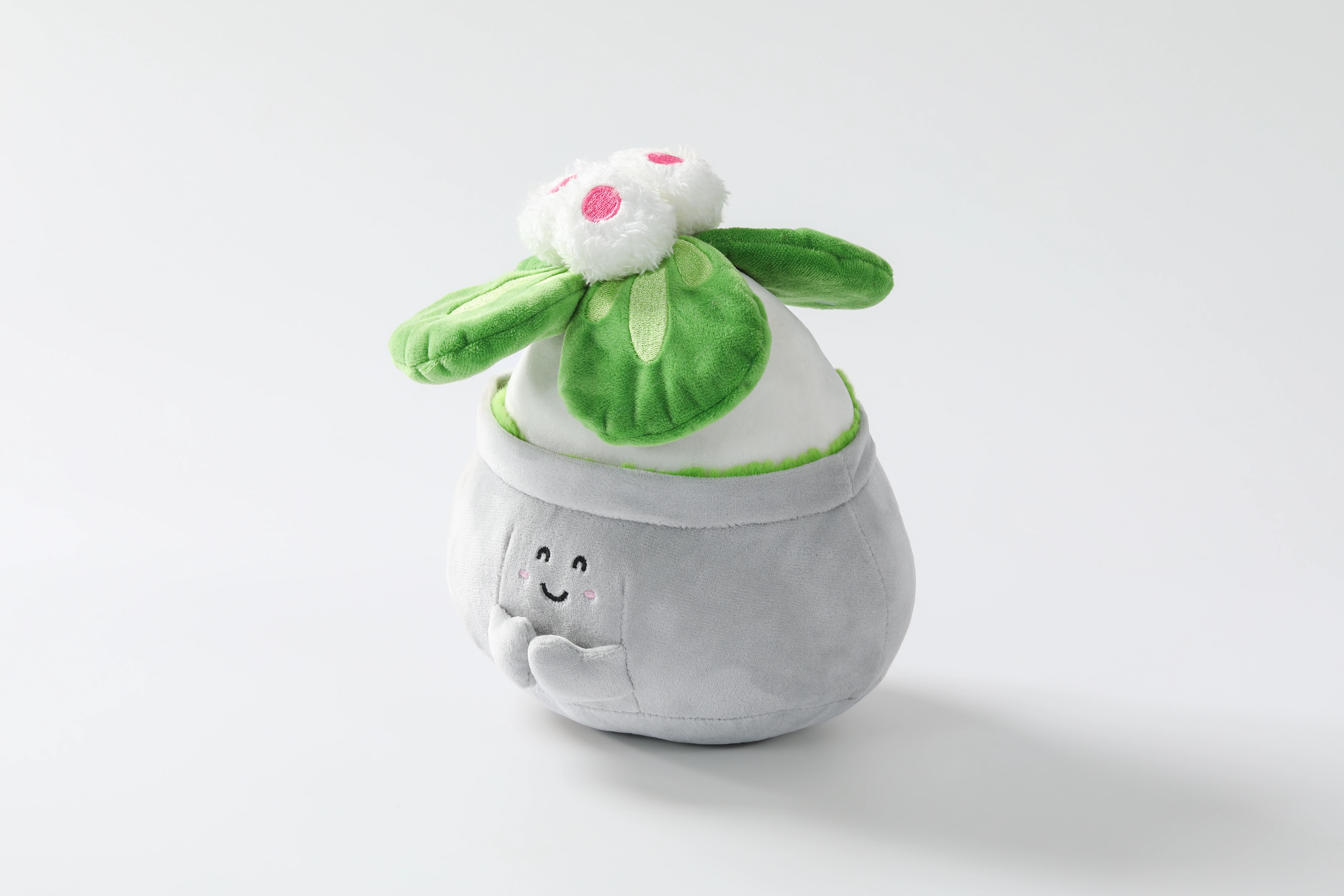 22cm Smiling Potted Plush Plants