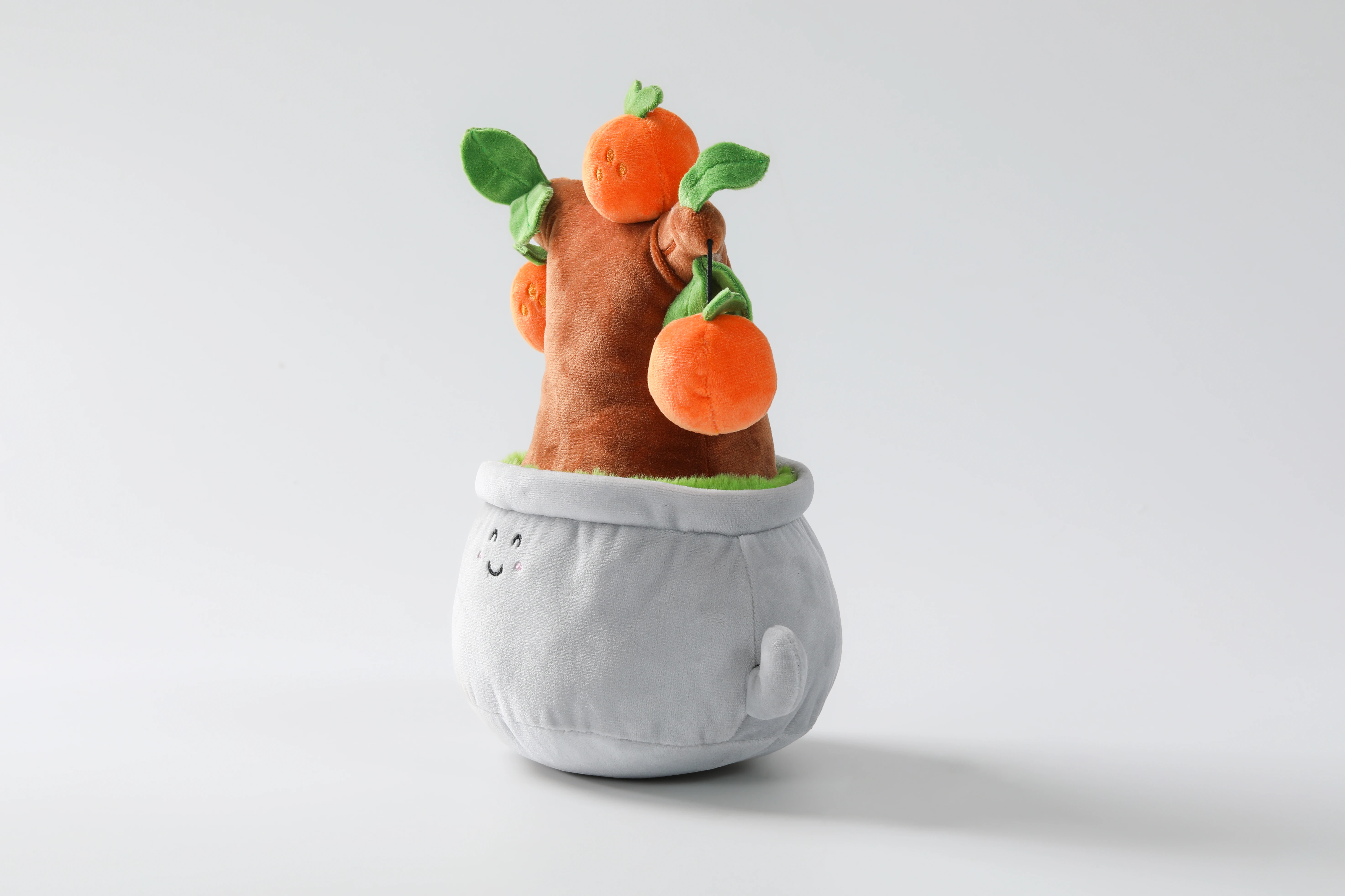 22cm Smiling Persimmon Plush Plants