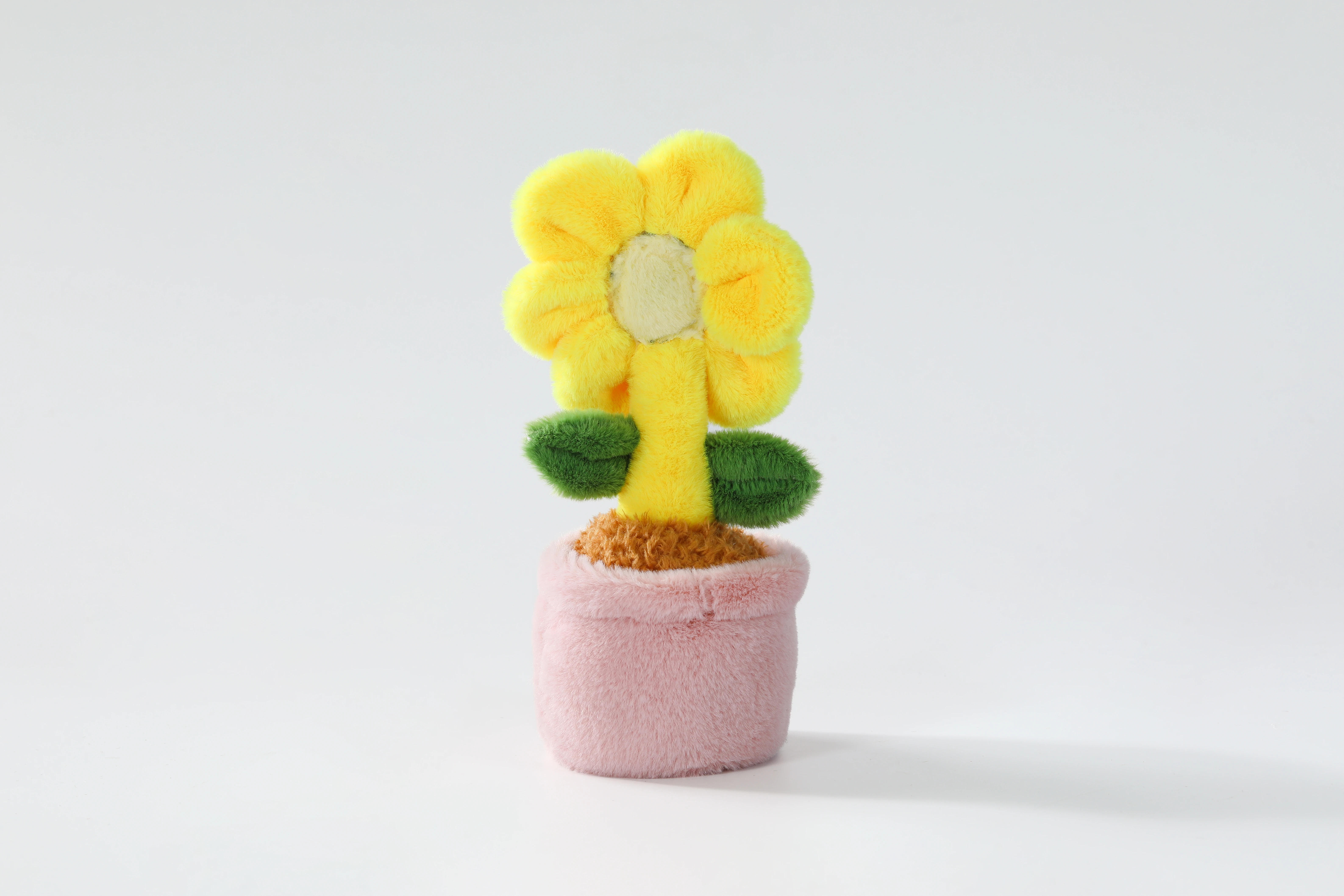 19cm Potted Sunflower Plush Keychain