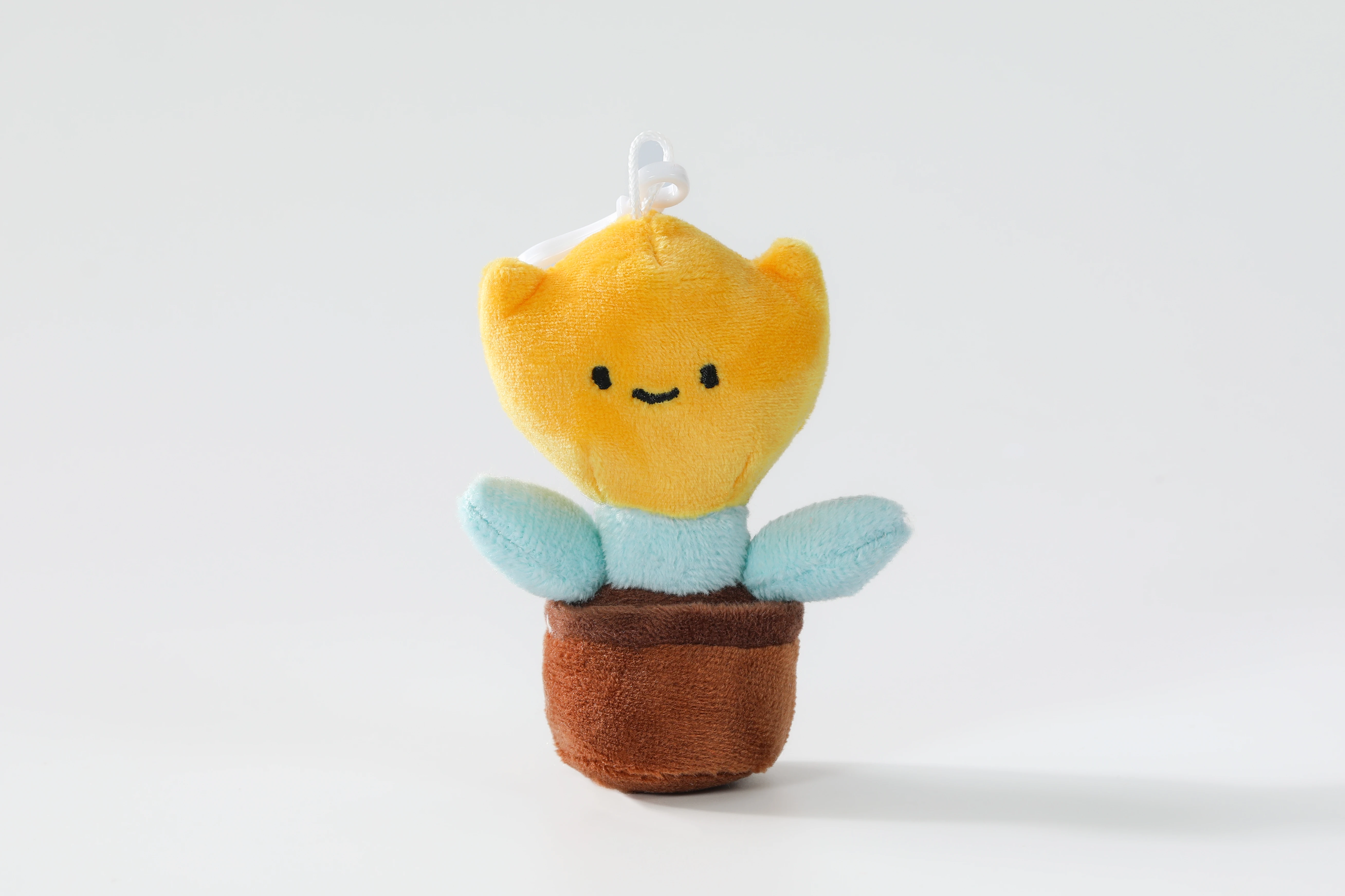 10cm Potted Tulip Plush Keychain
