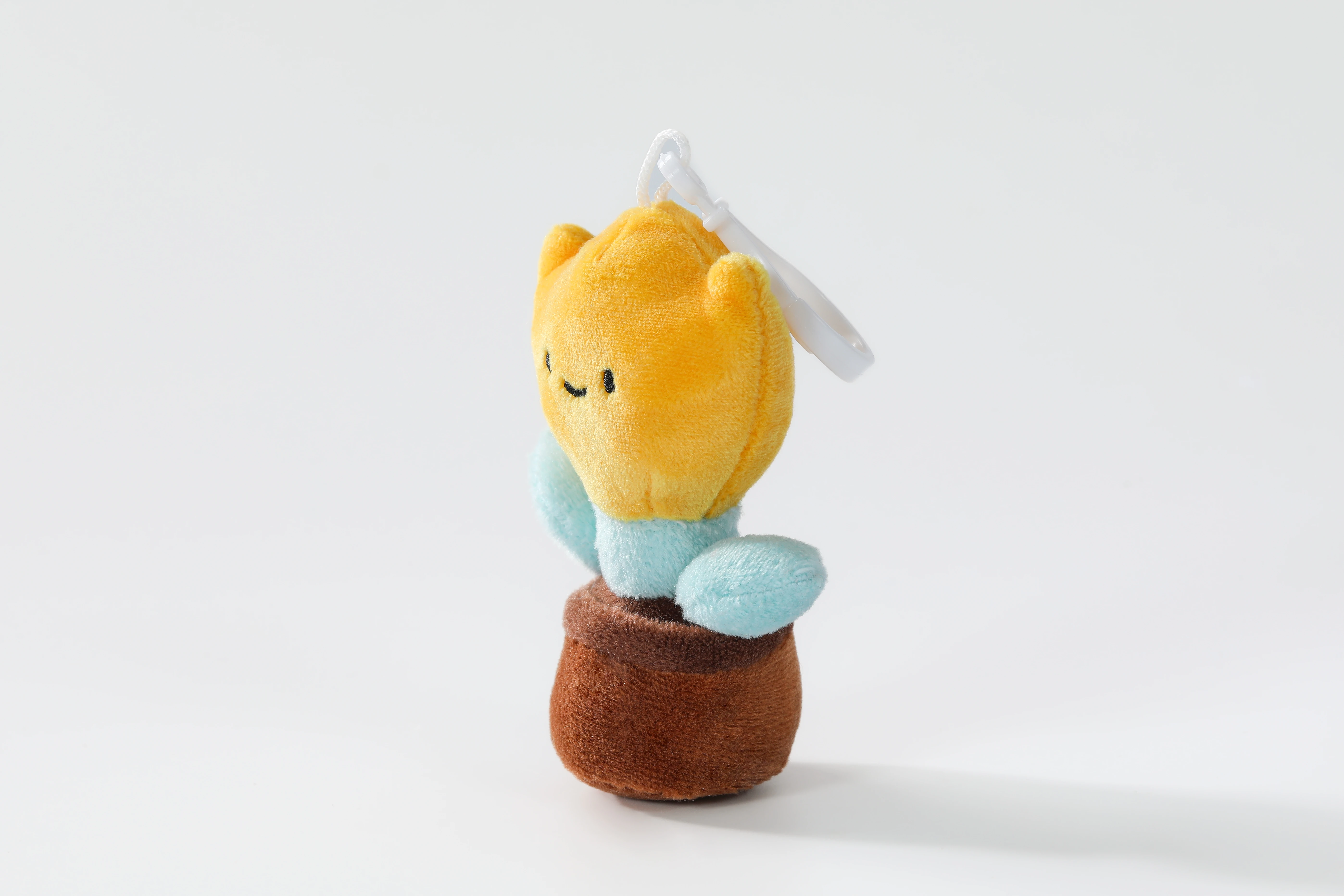 10cm Potted Tulip Plush Keychain