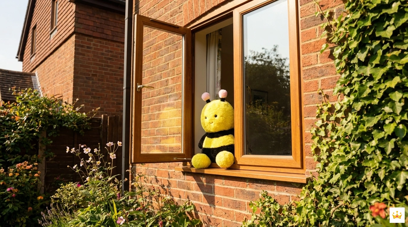 20cm Queeny Bee Plush Real Images