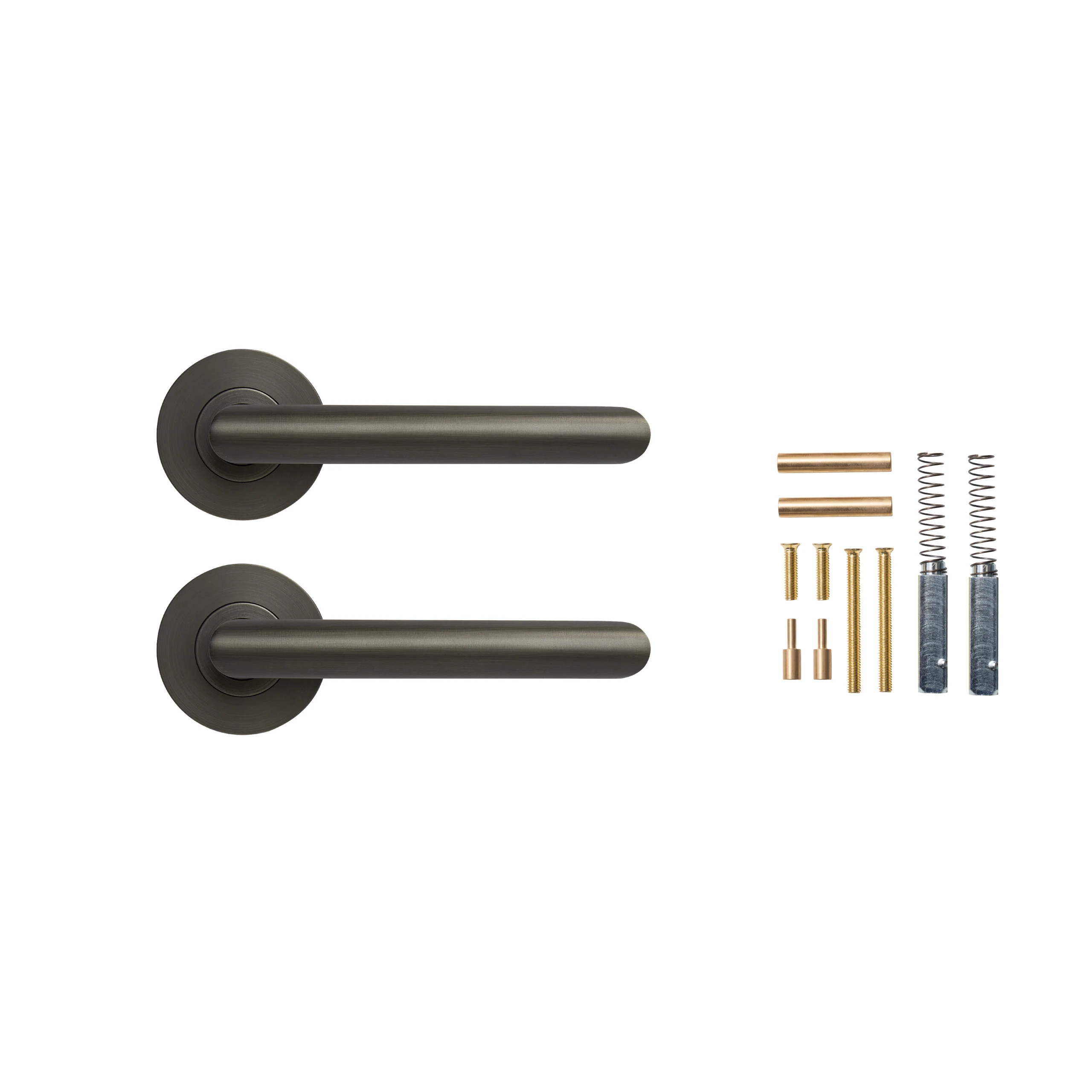 Bellevue Plain Lever Handle Set With Return