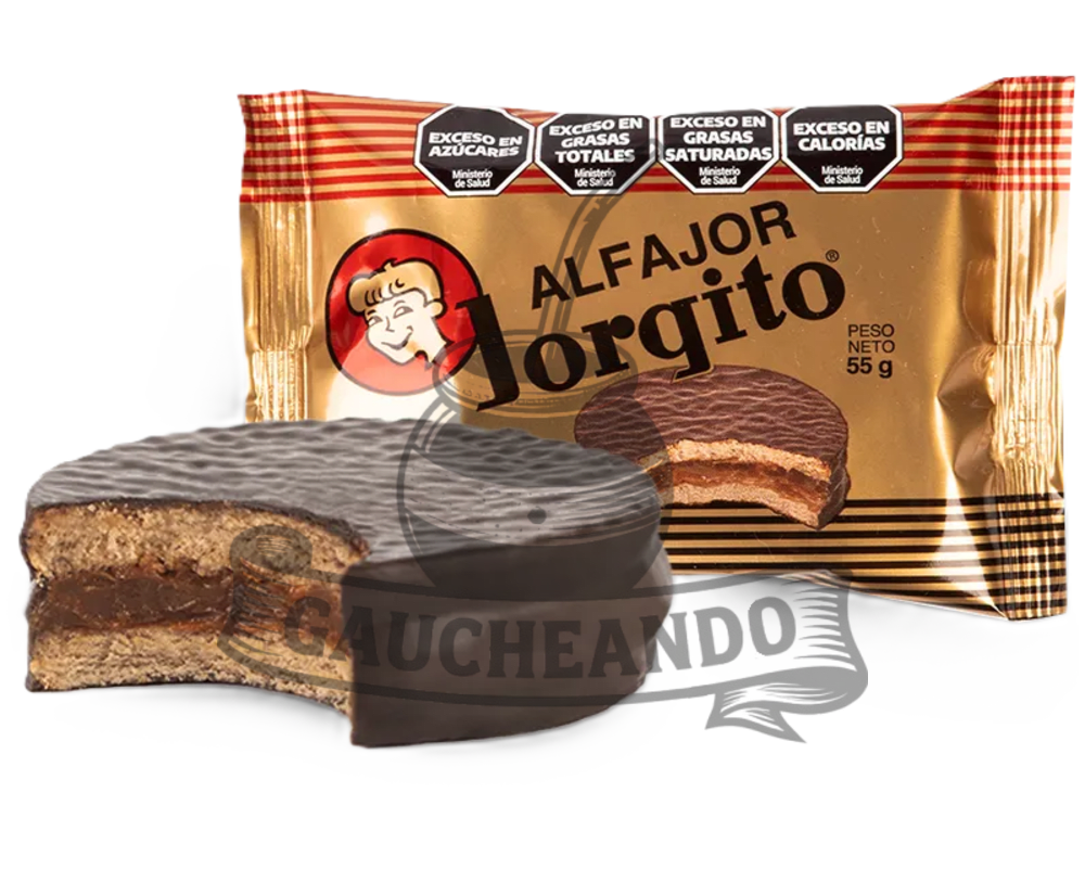 Jorgito cioccolato fondente alfajor 55g