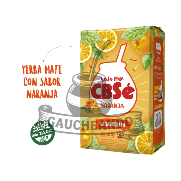 Yerba Mate CBSé Naranja