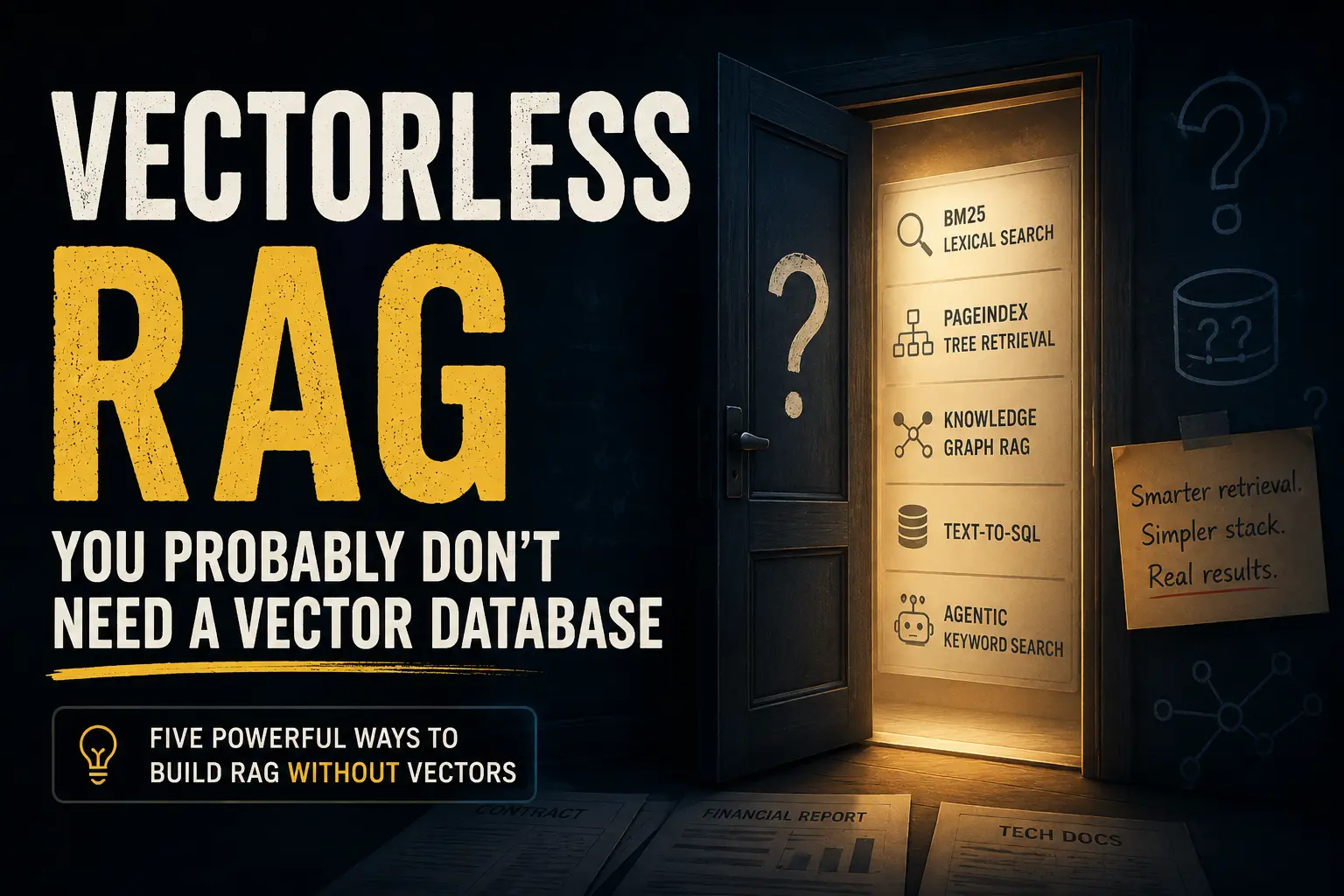 Vectorless RAG: You Probably Don't Need a Vector Database