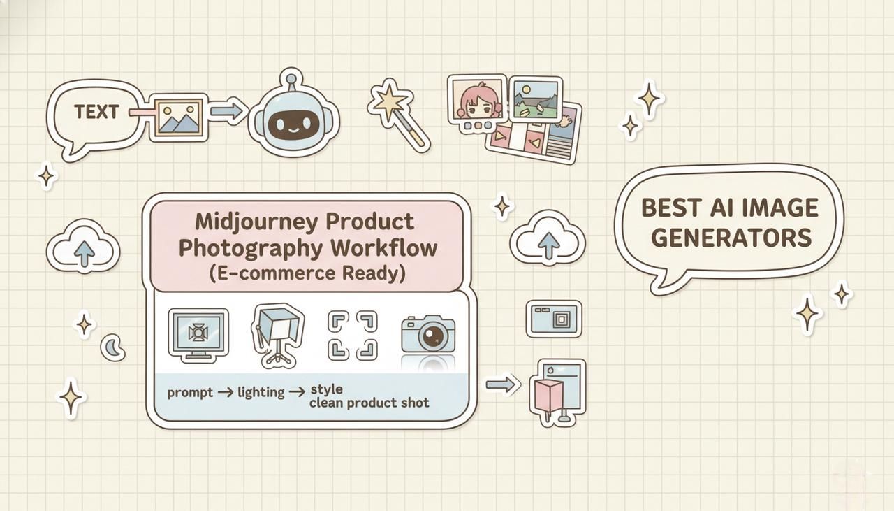 Midjourney Product Photography Workflow (E-commerce Ready)
