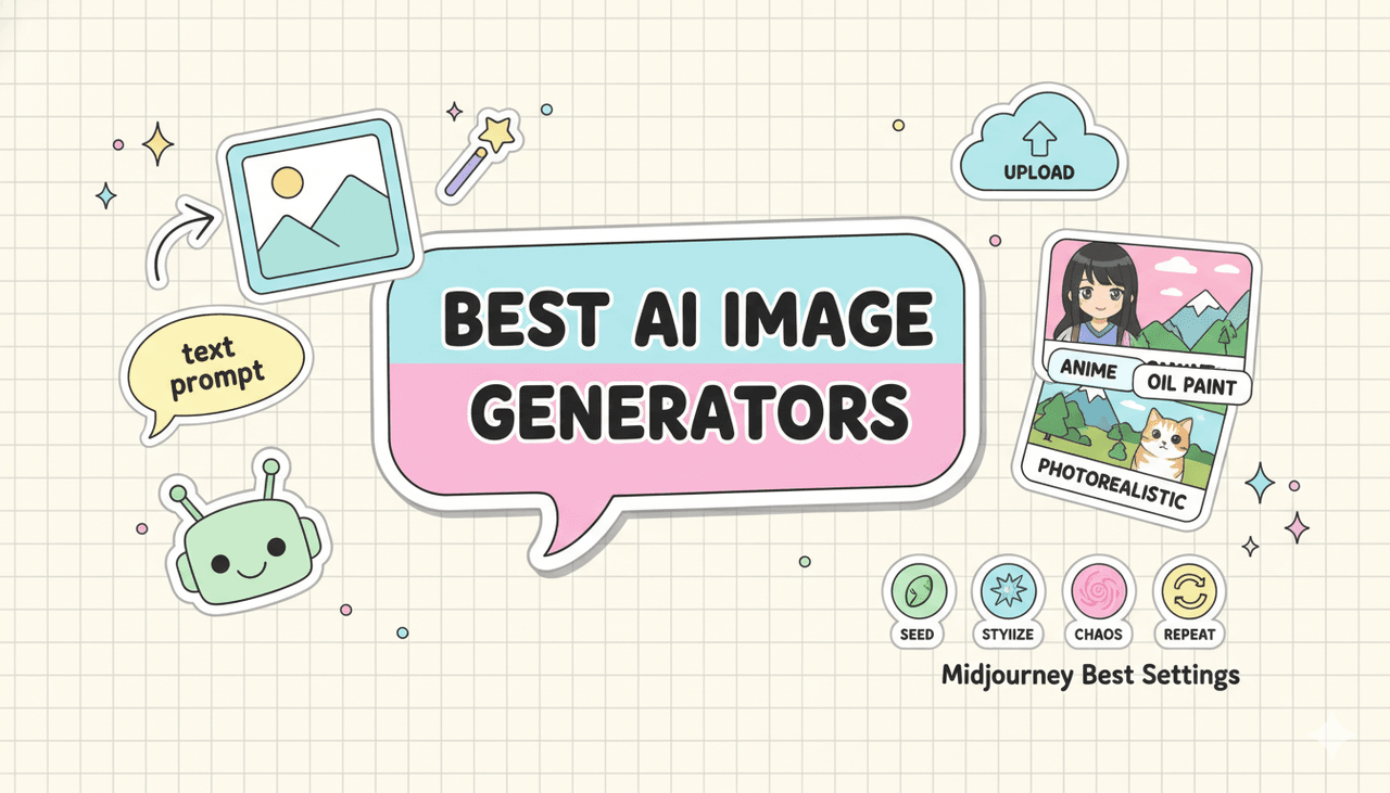 Midjourney Best Settings (Seed, Stylize, Chaos, Repeat)