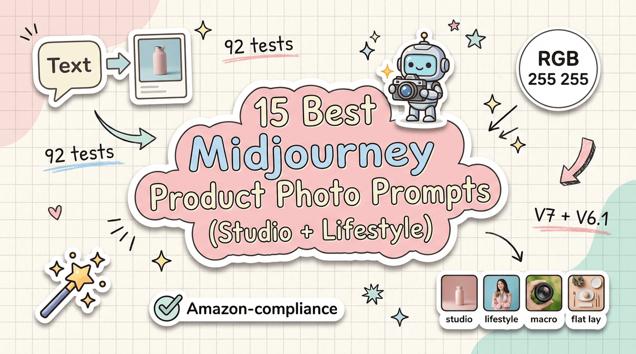 15 Best Midjourney Product Photo Prompts (Studio + Lifestyle)