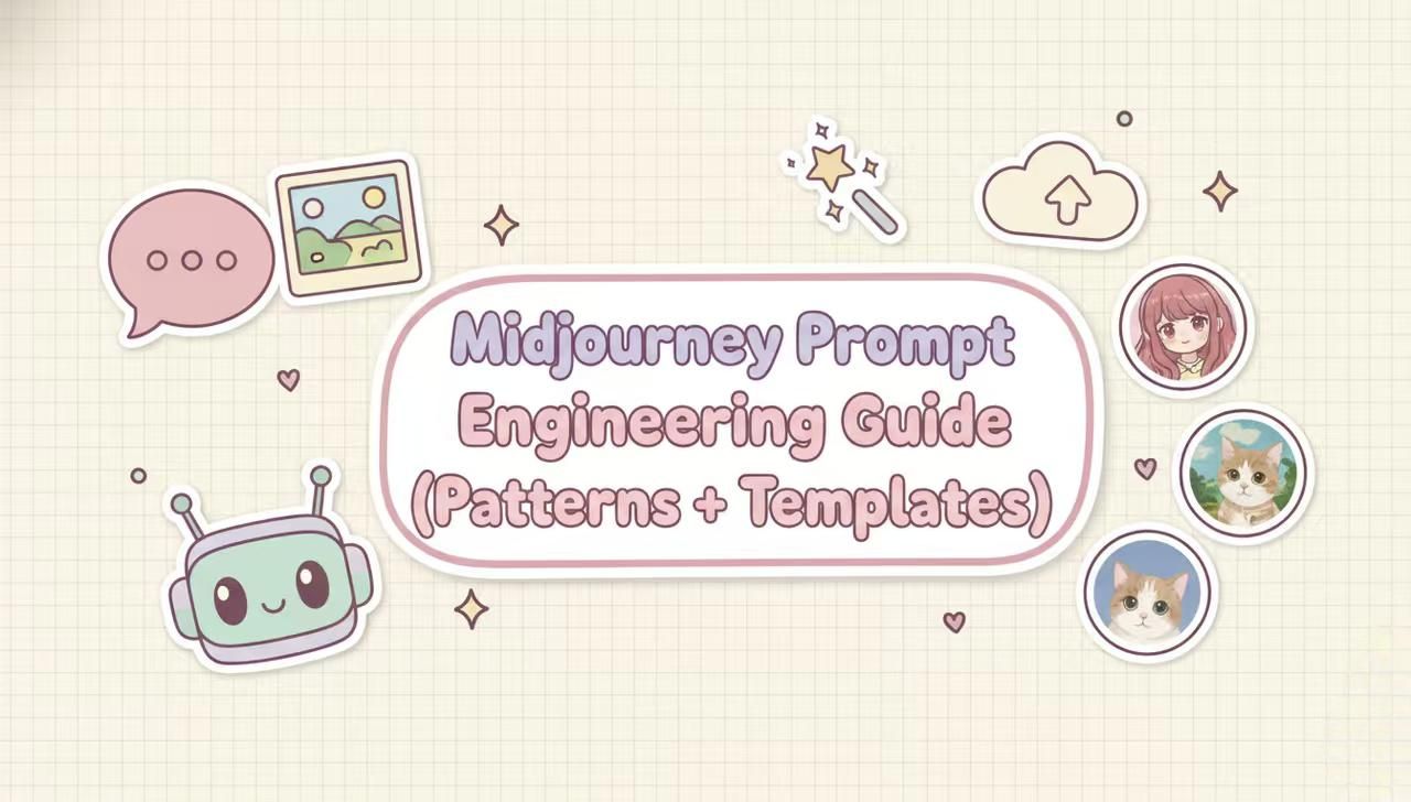 Midjourney Prompt Engineering Guide (Patterns + Templates)