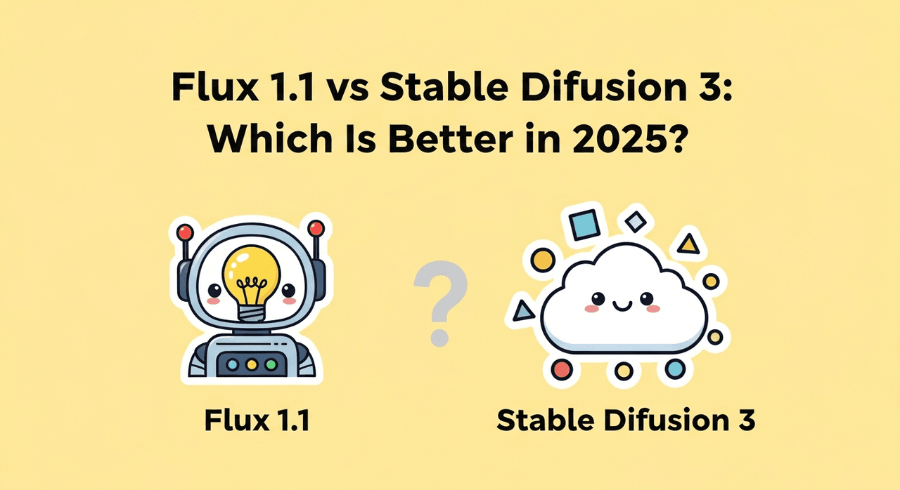 Flux 1.1 vs Stable Diffusion 3: Which Is Better in 2025?