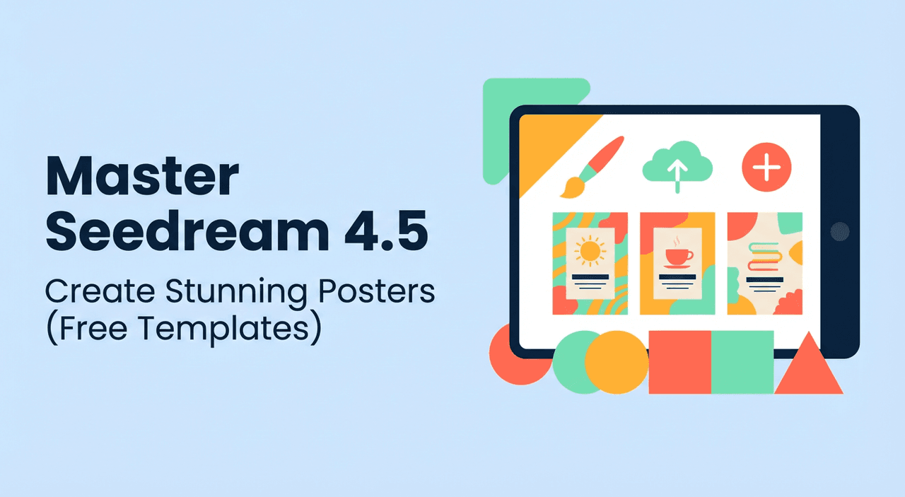 Master Seedream 4.5: Create Stunning Posters (Free Templates)