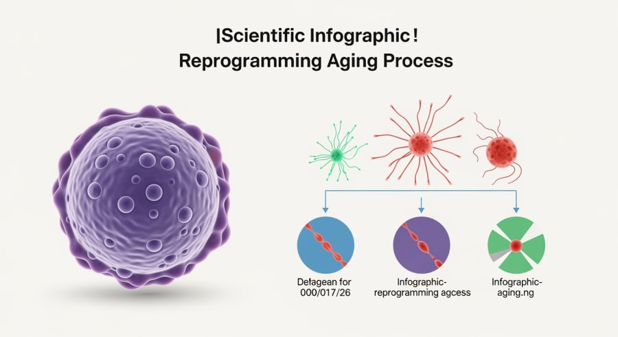 Steps in reprogramming approach to reverse aging