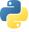 Python technology logo
