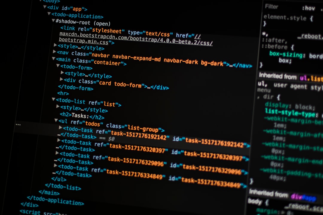 Cuplikan kode JSON-LD Article schema di editor teks