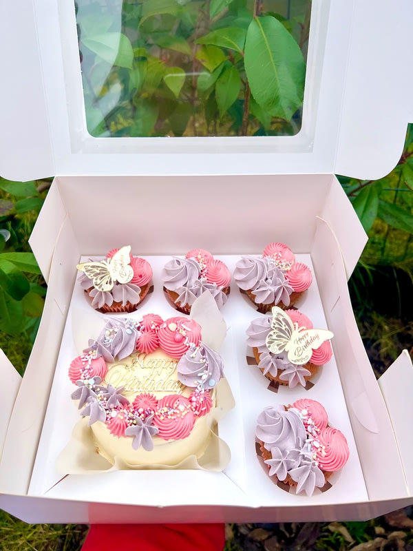 Box bento et cupcakes