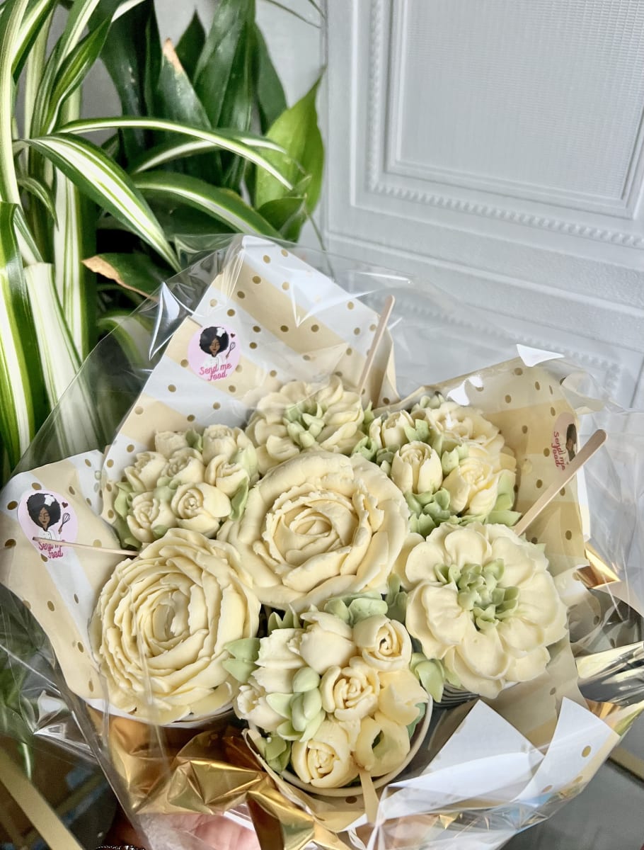 Bouquet de cupcakes