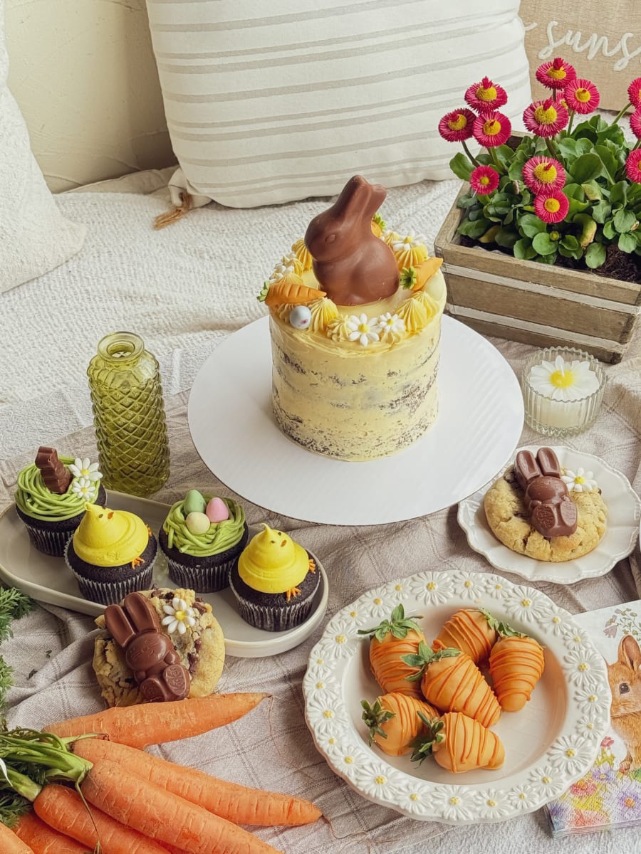 Gâteau triple chocolat