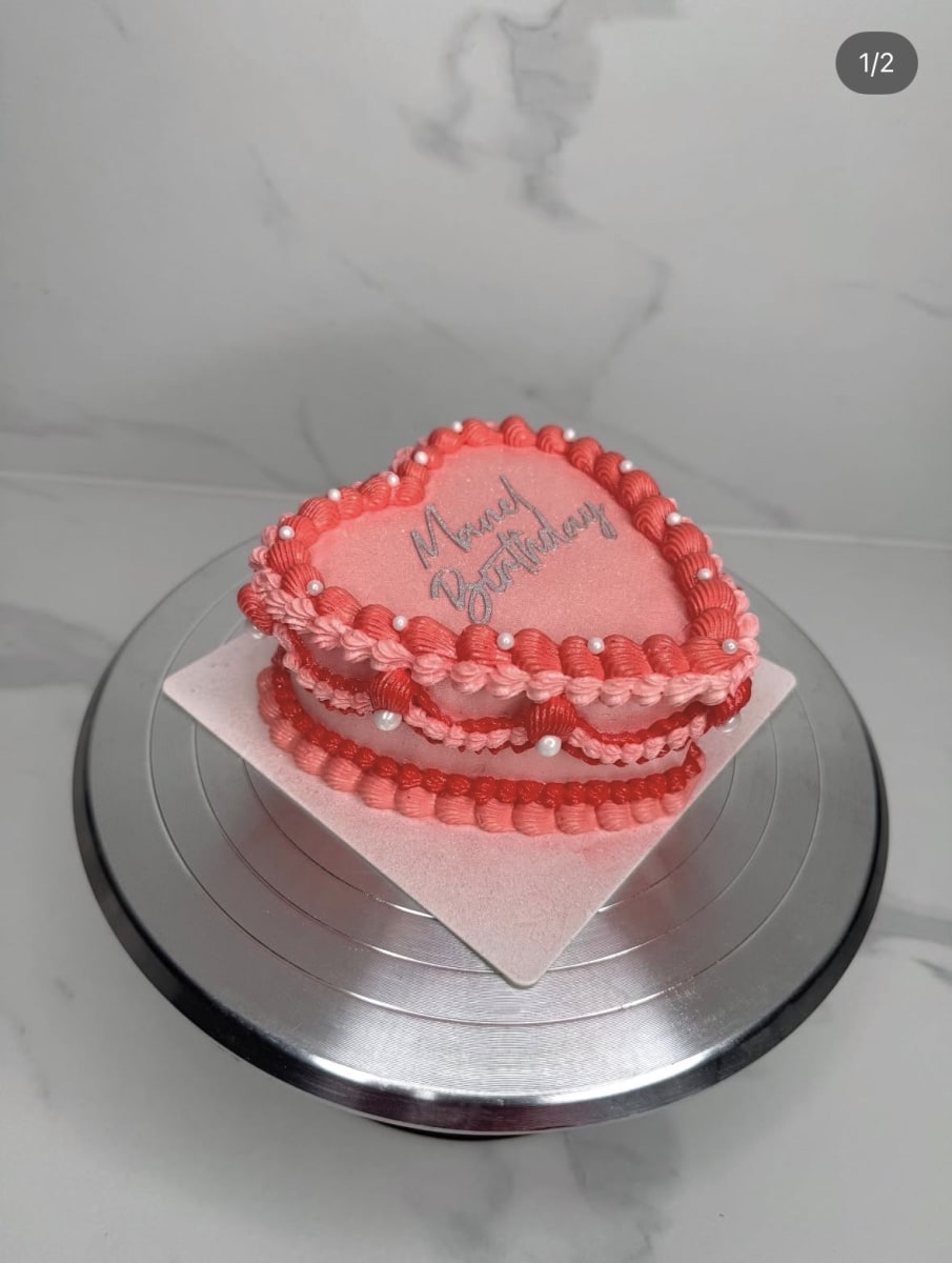 Bento cake vintage
