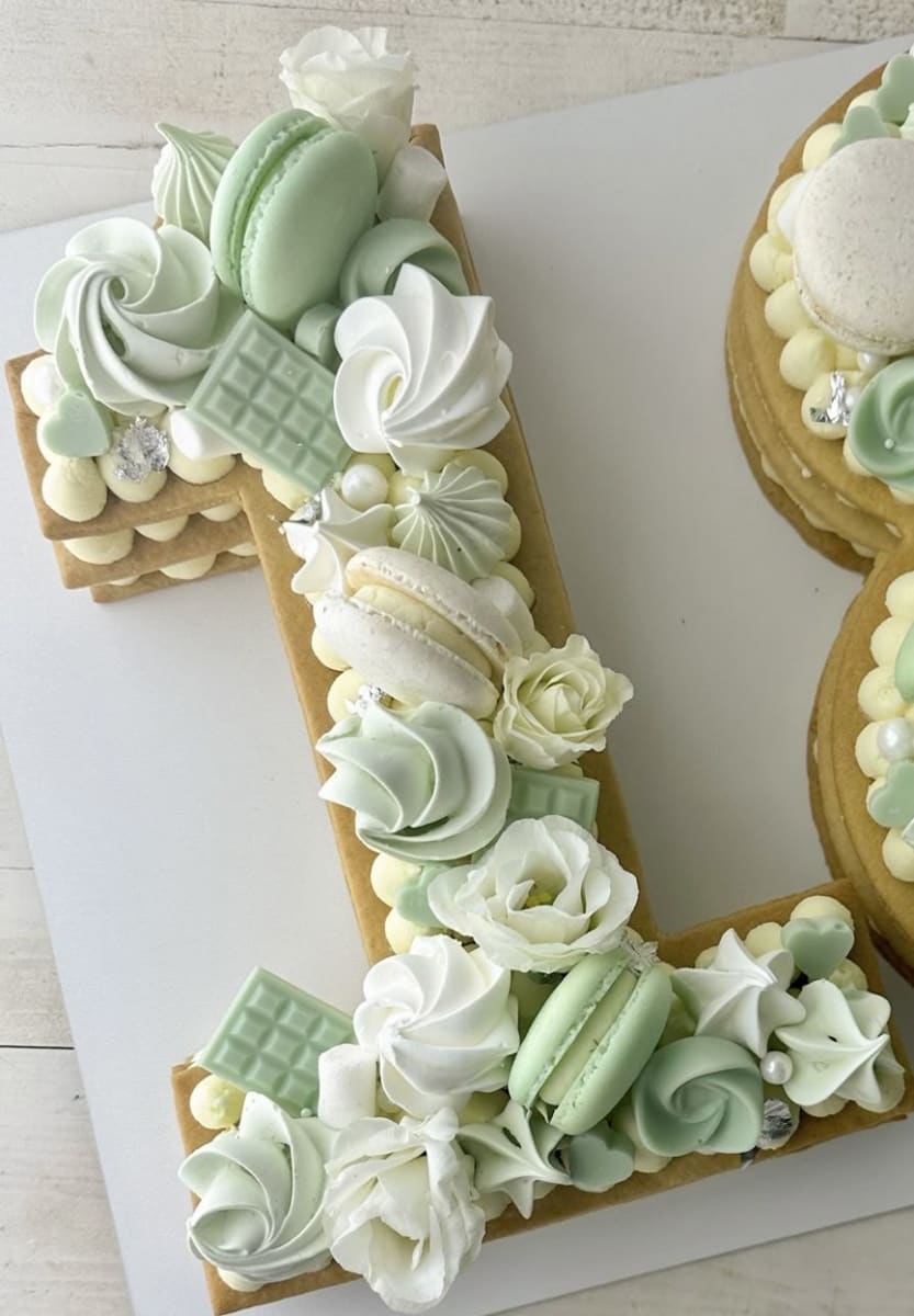 Number cake 8-10 parts