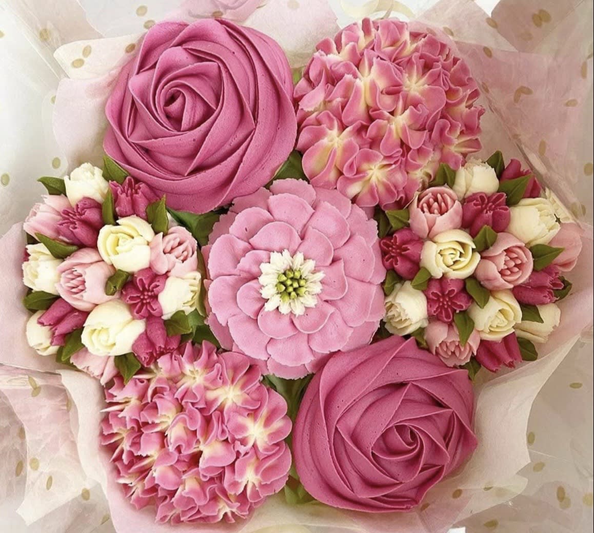 Bouquets de cupcakes
