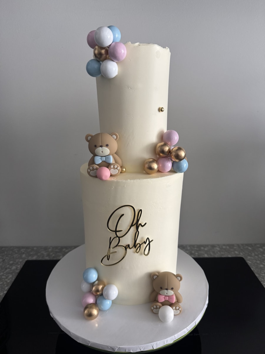 BABY SHOWER - GENDER REVEAL CAKE