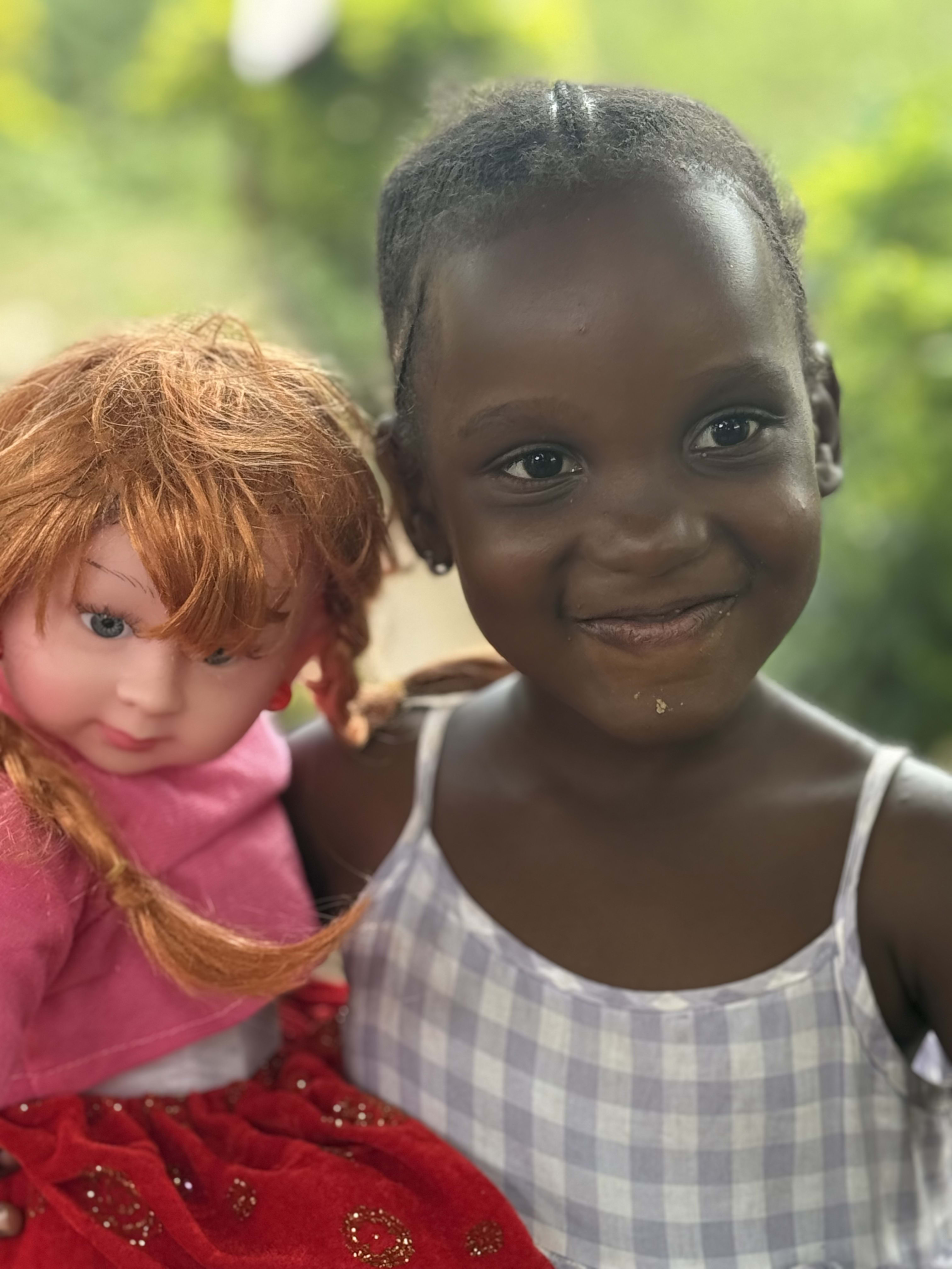 Child portrait highlighting daily community support