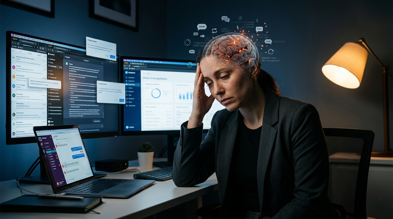 AI Brain Fry Is Real: The Mental Burnout Crisis Behind Your Productivity Stack