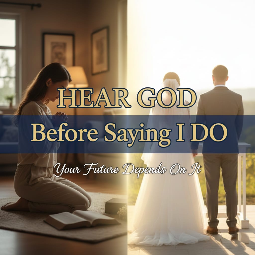 Hearing God for Yourself Before Saying ''Yes I do''