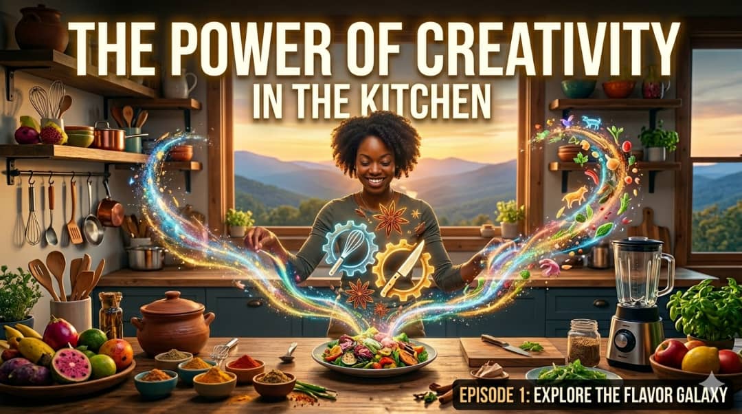 The Power of Creativity in the Kitchen: A Woman’s Tool for Expression, Efficiency, and Empowerment