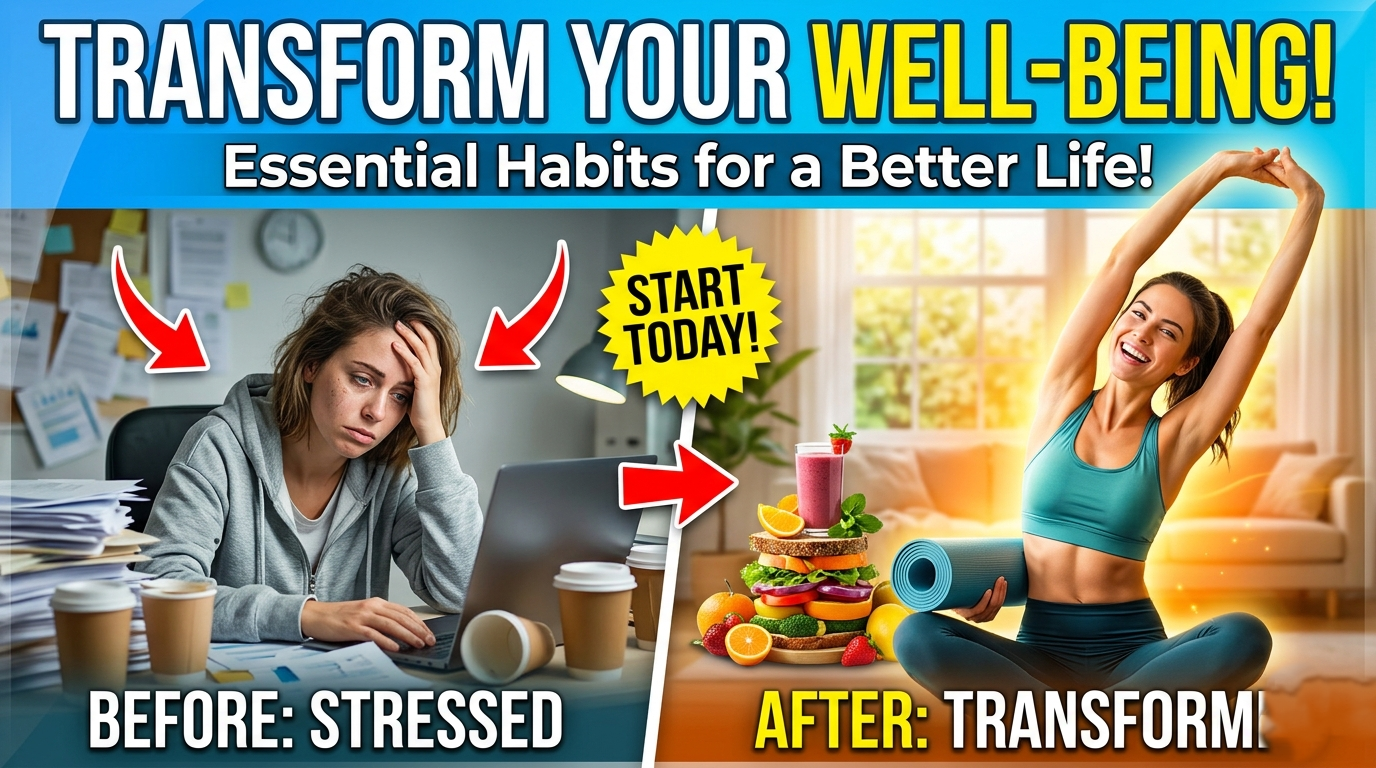 Transform Your Well-Being: Essential Self-Care Habits for a Better Quality of Life