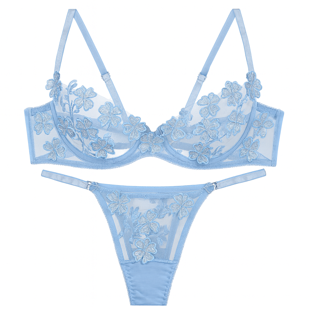 Bra and panties lingerie set thumbnail 3