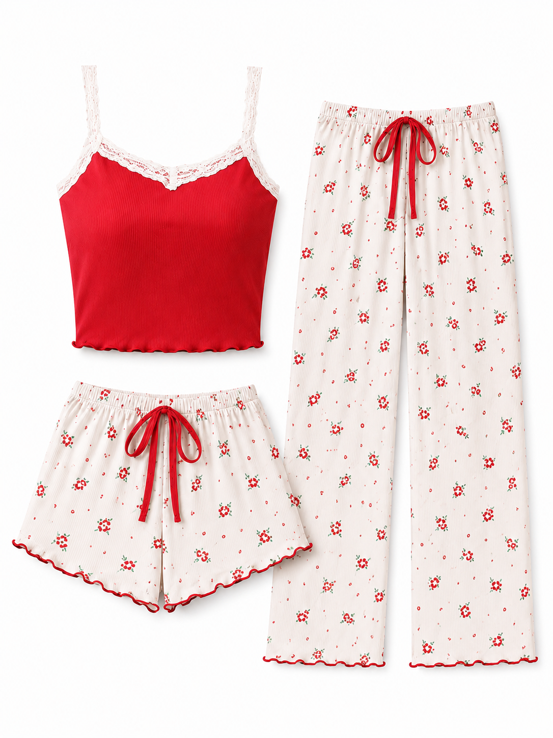 3 piece nightwear