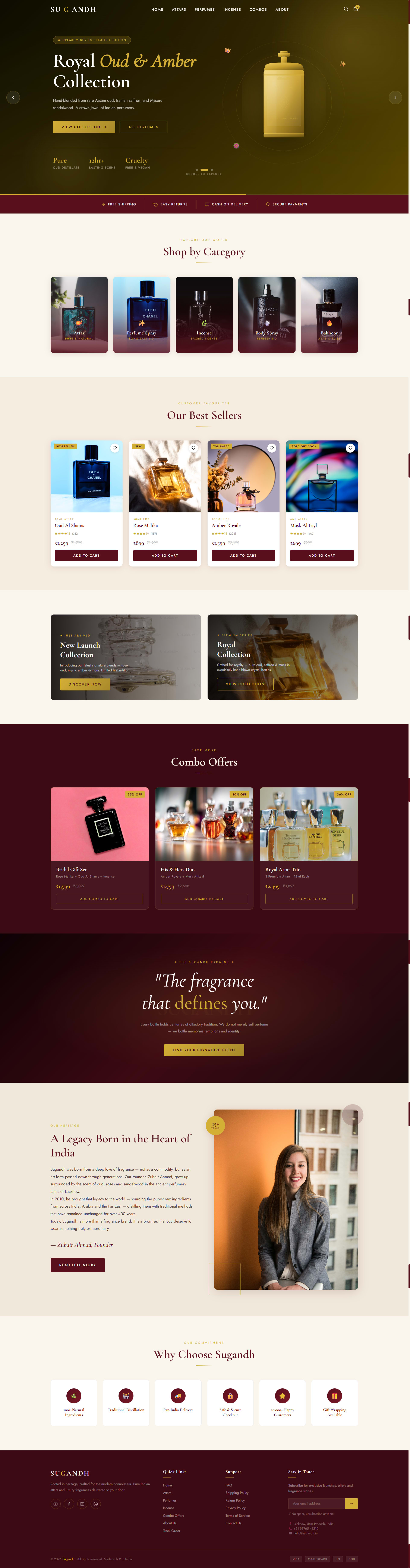 Full website screenshot