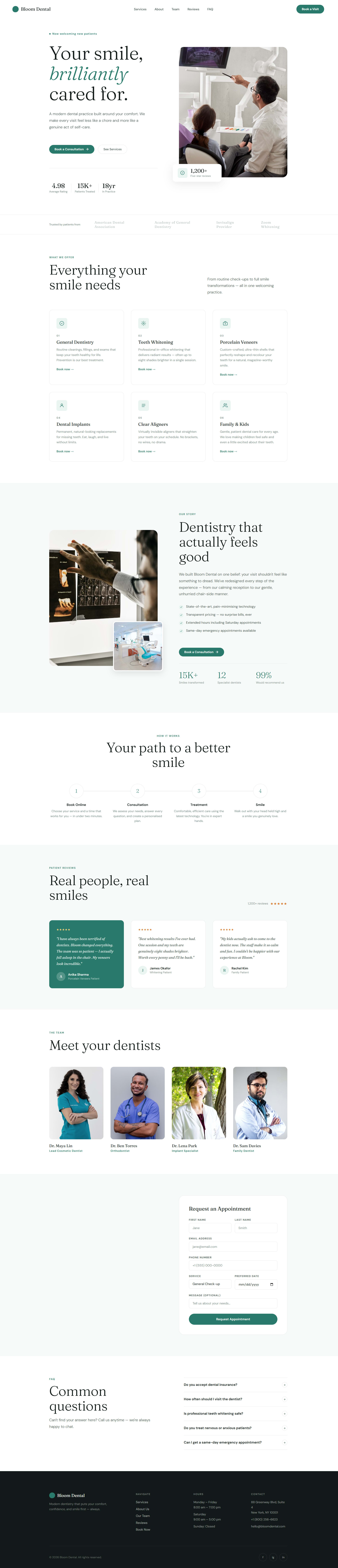 Full website screenshot