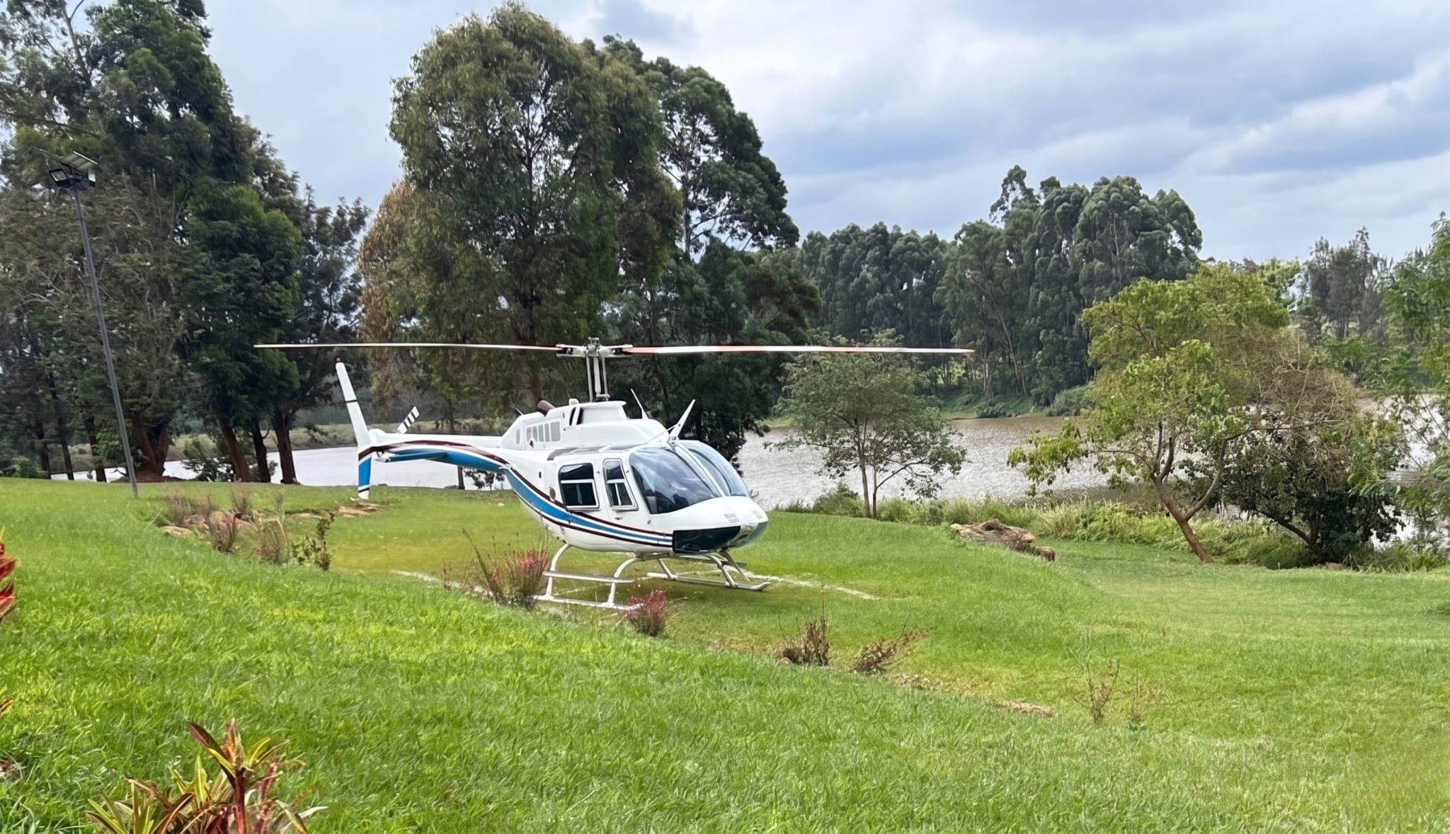 Bell 206 JetRanger helicopter