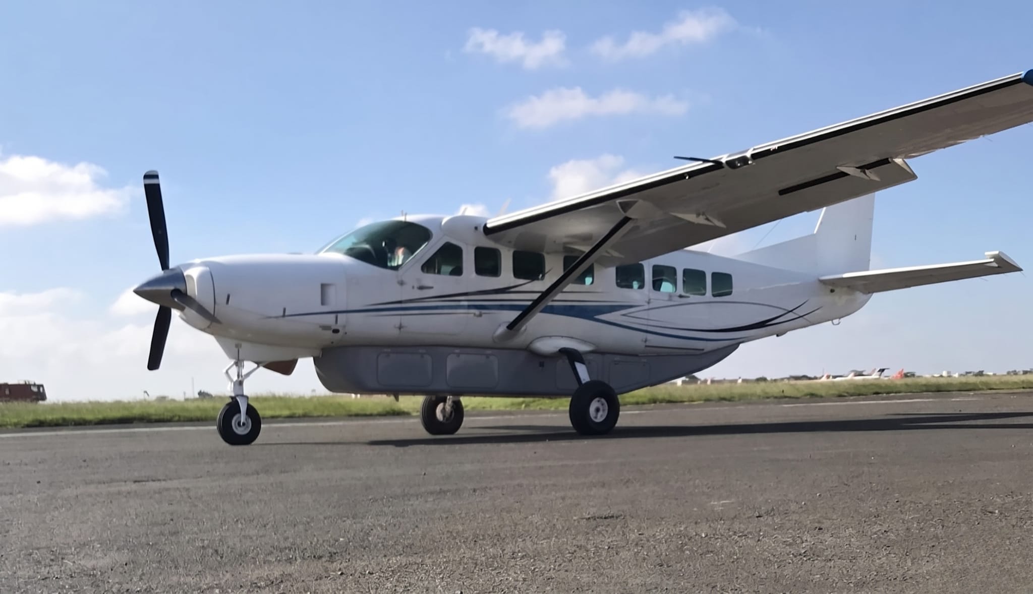 Cessna Caravan 208B medical evacuation aircraft