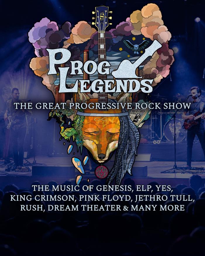 PROG LEGENDS - THE GREAT PROGRESSIVE ROCK SHOW — musica — TEATRO GOLDEN