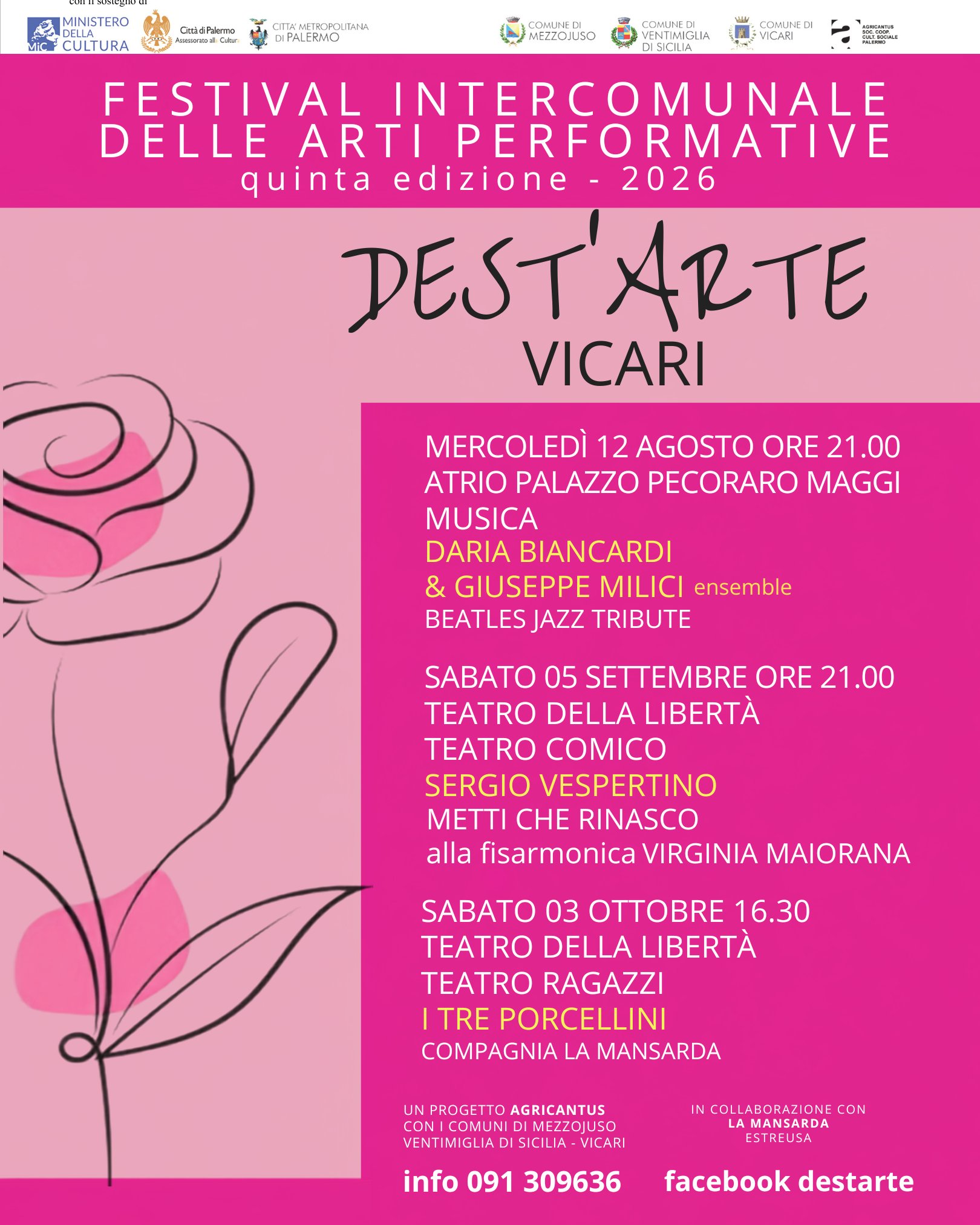 METTI CHE RINASCO — teatro — Varie location