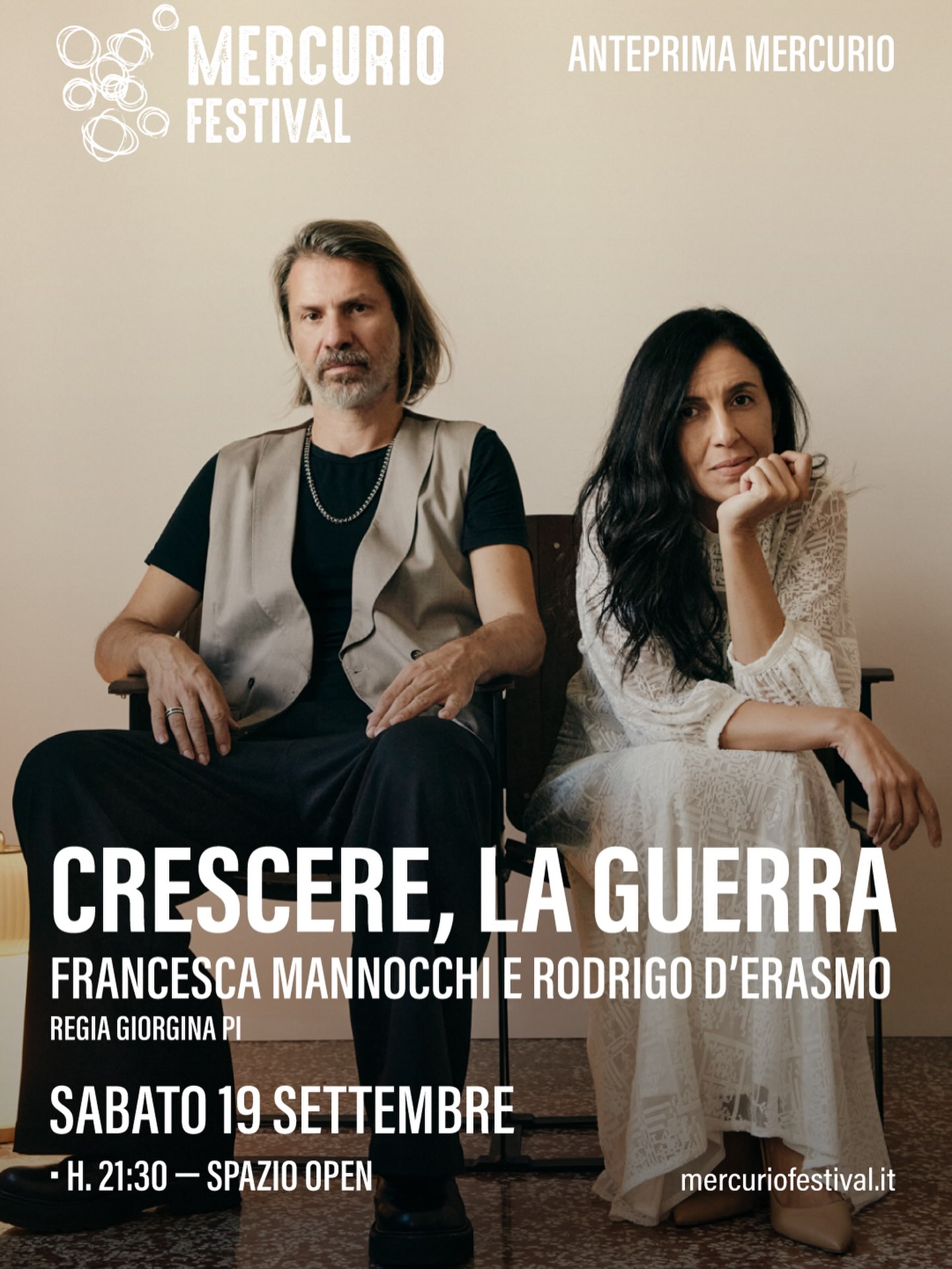 CRESCERE, LA GUERRA — teatro — AVERNA SPAZIO OPEN