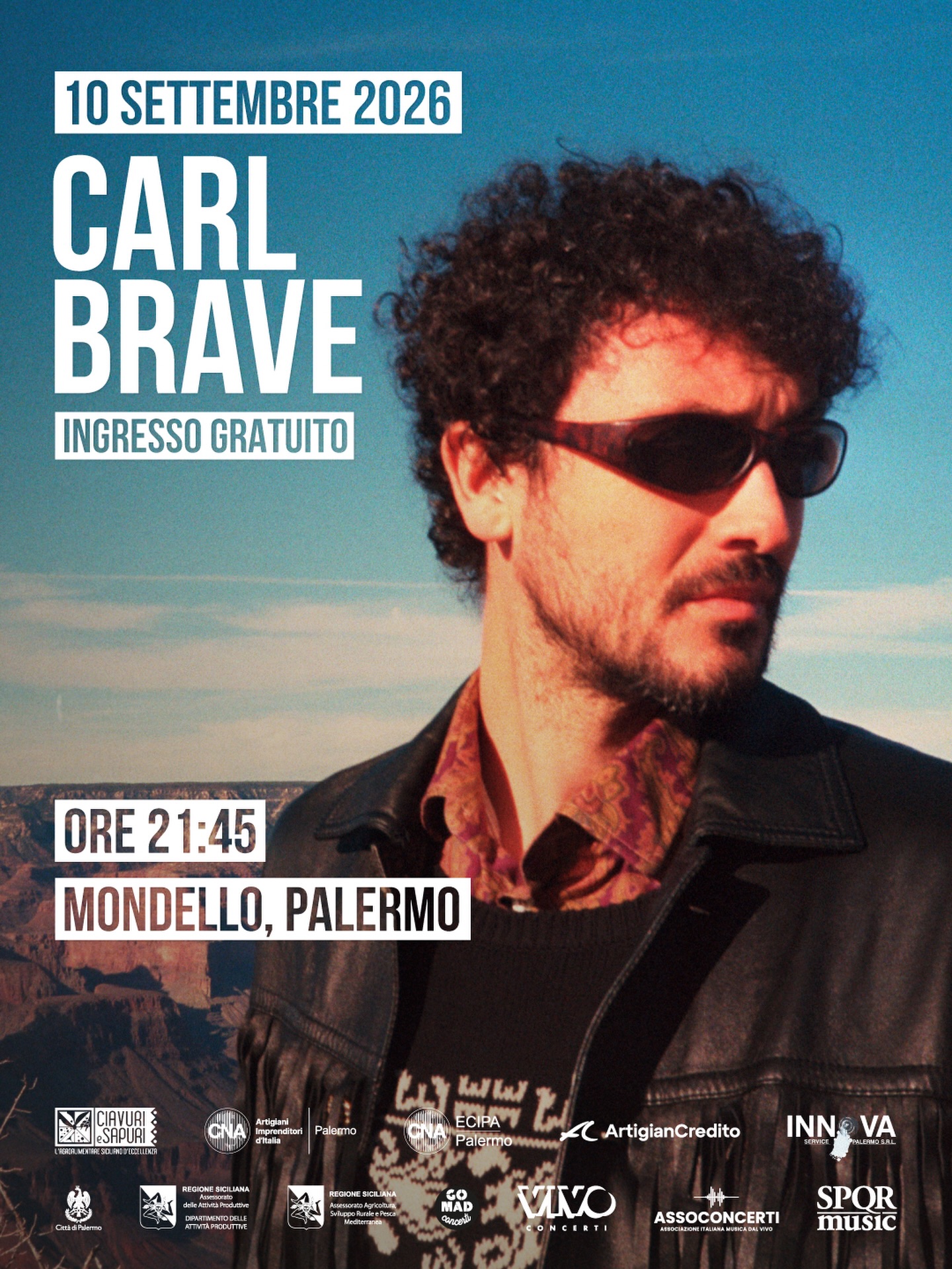 Ciavuri e Sapuri con Carl Brave — musica — Lungomare di Mondello