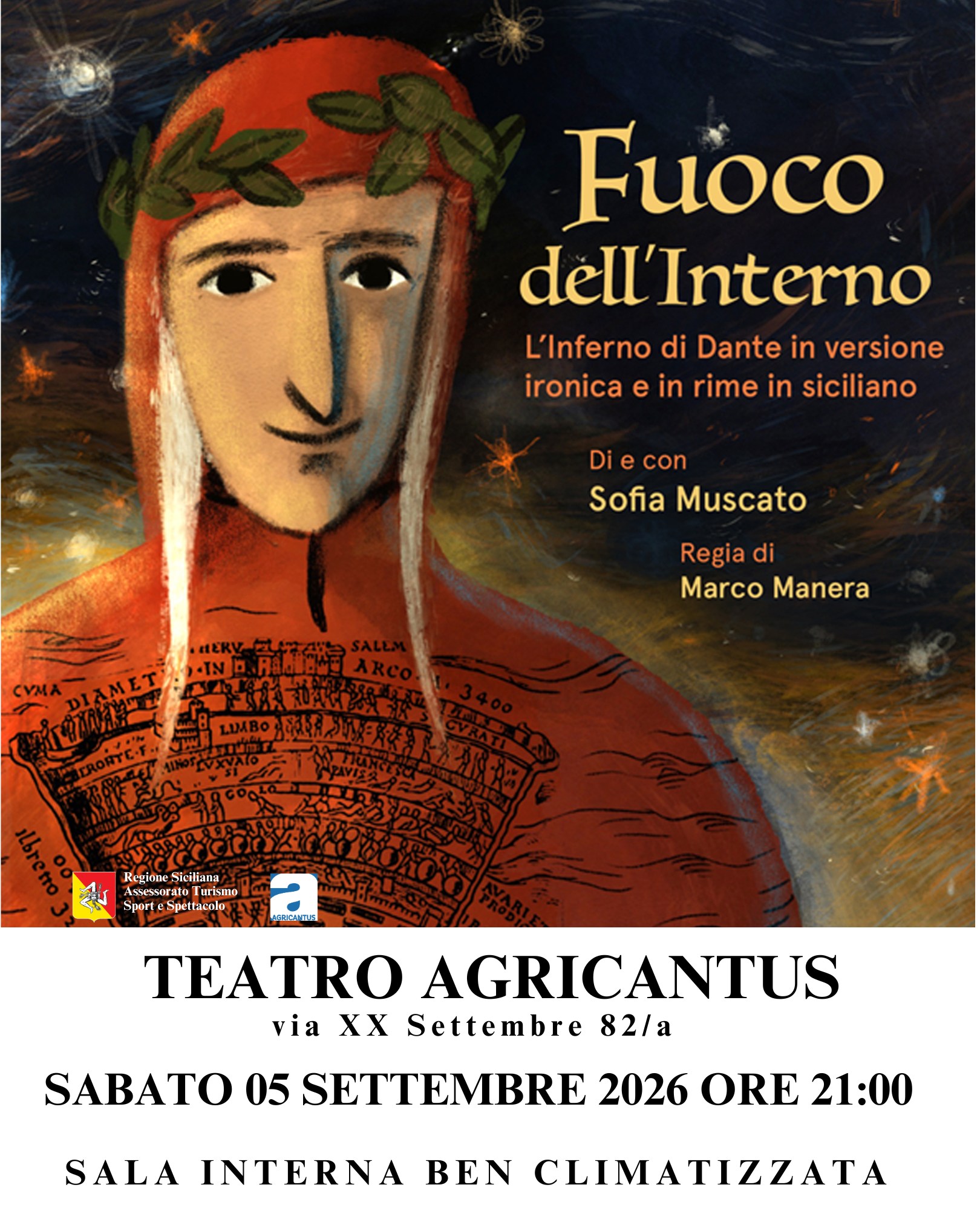 FUOCO DELL’INTERNO - Sofia Muscato — musica — TEATRO AGRICANTUS