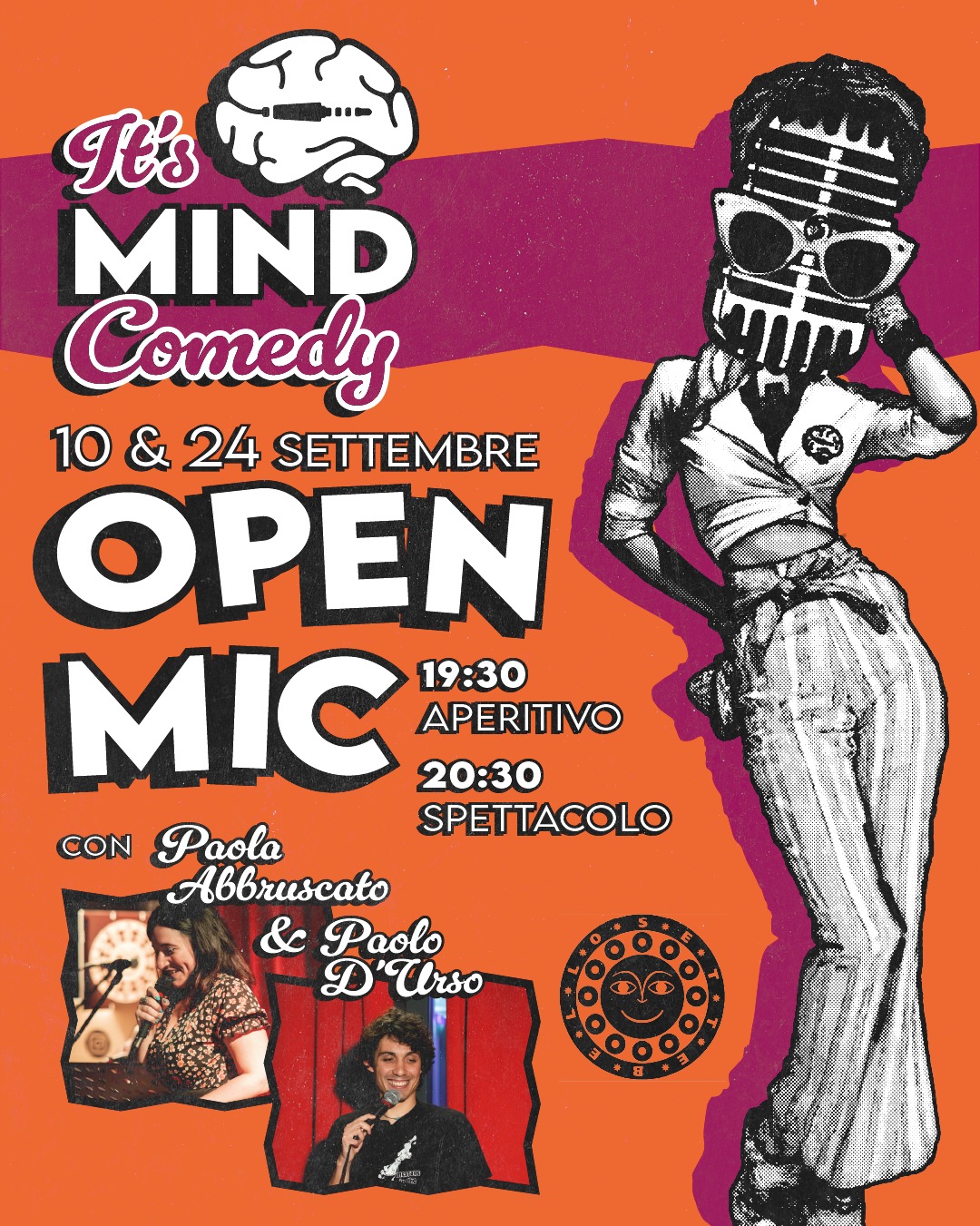 IT'S MIND COMEDY Open Mic di stand up comedy — teatro — MIND HOUSE